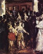 Edouard Manet Le bal de l'Opera Sweden oil painting artist